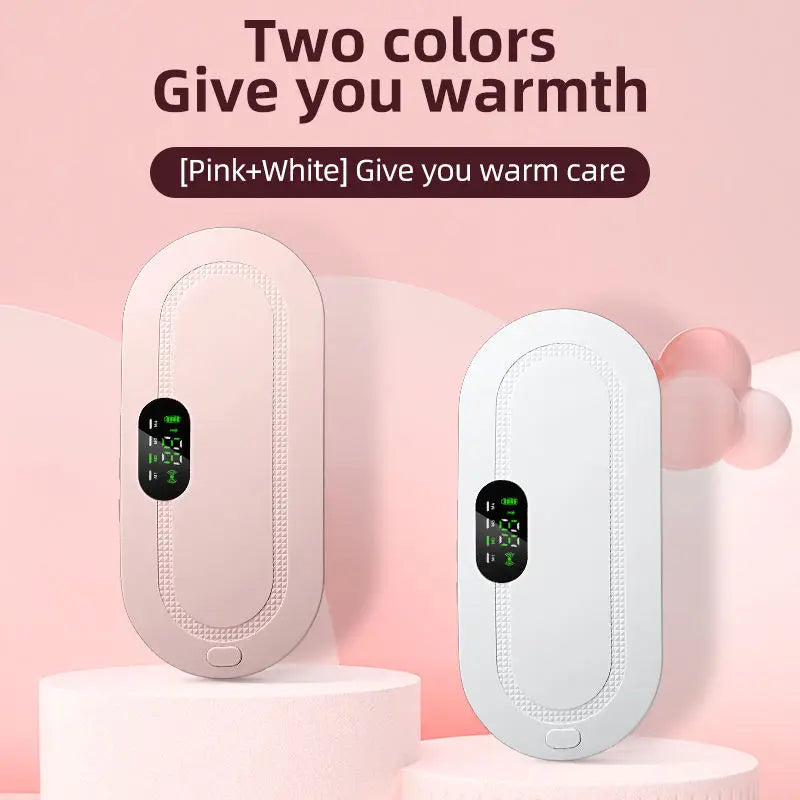 Thermabuild | Wireless Menstrual Heating Pad for Women - Intelligent Abdominal Heat Therapy Belt with Timing Control - Portable USB Rechargeable Pain Relief
