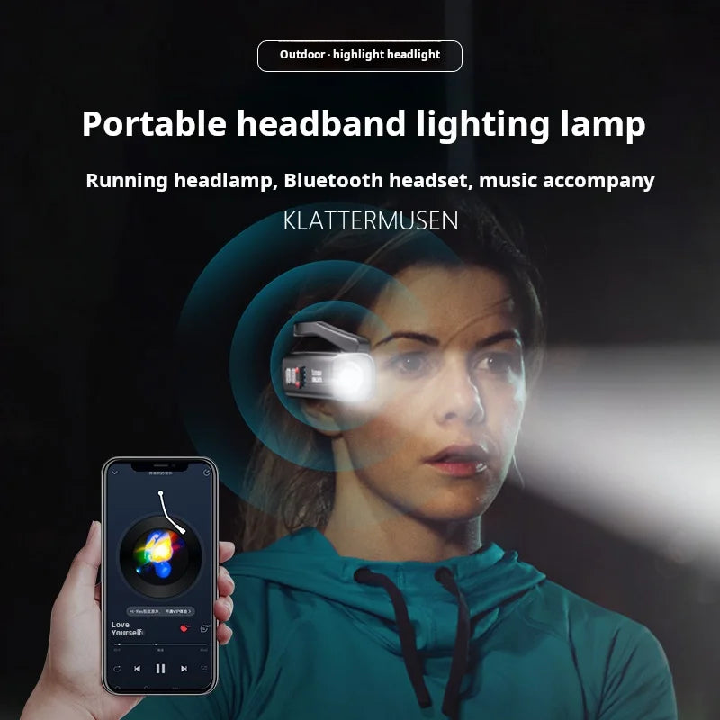 Thermabuild | Rechargeable LED Headlamp with Hand Wave Motion Sensor - Waterproof Outdoor Headlight for Camping, Hiking and Cycling - USB-C Charging