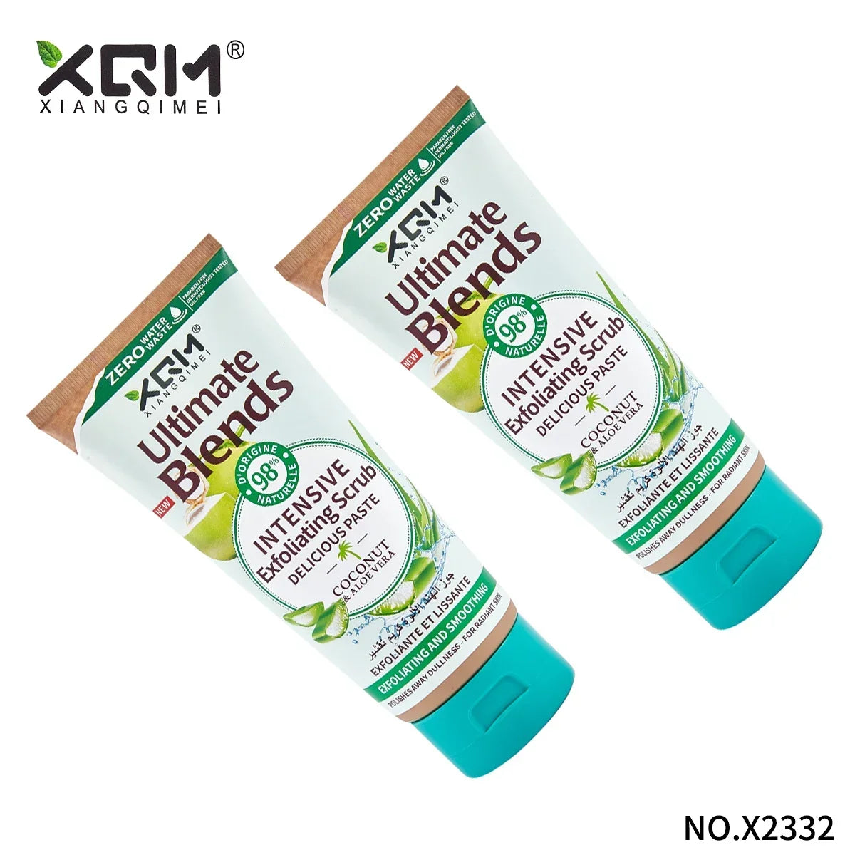 Thermabuild | Natural Coconut and Aloe Vera Body Scrub for Women - Deep Cleansing Exfoliating Face Polish to Fade Dark Spots and Nourish All Skin Types
