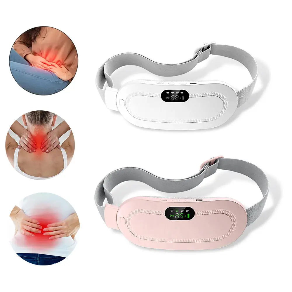 Thermabuild | Wireless Menstrual Heating Pad for Women - Intelligent Abdominal Heat Therapy Belt with Timing Control - Portable USB Rechargeable Pain Relief