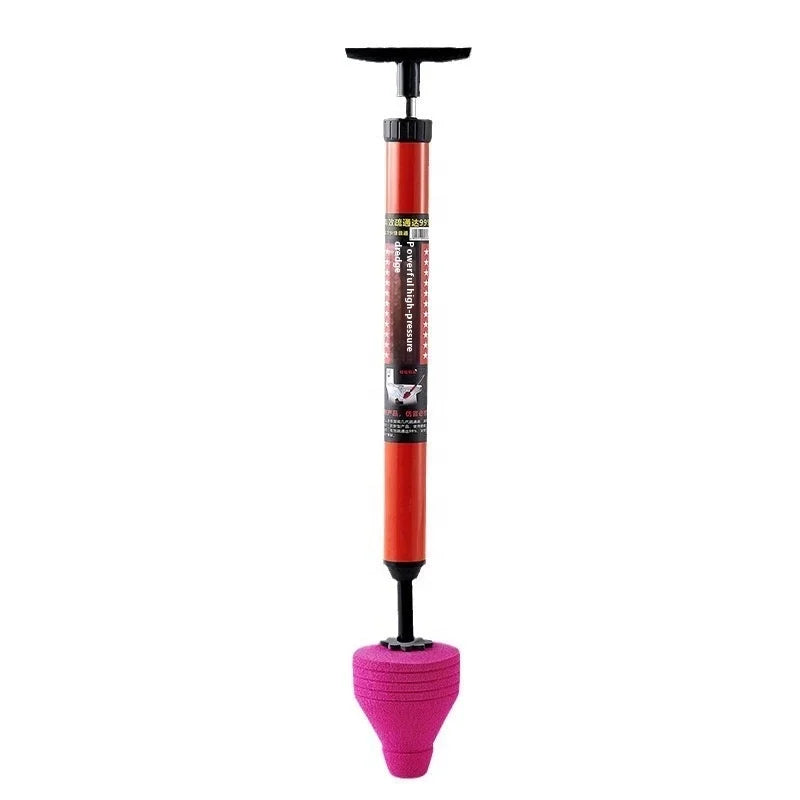 Thermabuild | High Pressure Air Plunger for Toilet and Drain Unclogging - Manual Heavy Duty Plastic Plumbing Tool for Bathroom Sewer and Sink Pipes