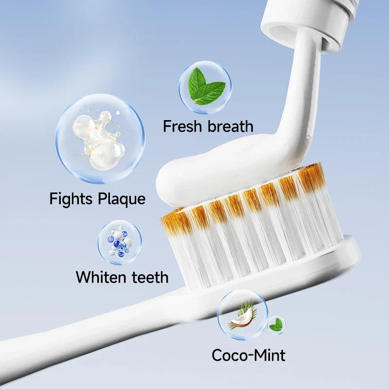Thermabuild | Natural Hydroxyapatite Toothpaste for Adults with Sensitive Teeth - Fluoride-Free Mint Flavor for Enamel Strengthening and Teeth Whitening