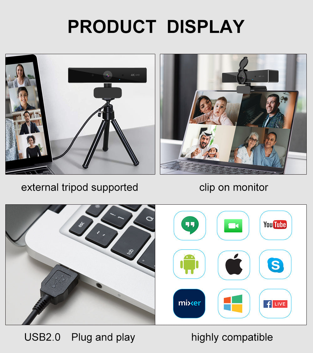 Thermabuild | 4k Ultra High Resolution Webcam