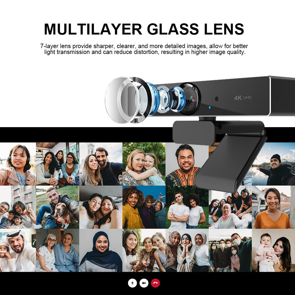 Thermabuild | 4k Ultra High Resolution Webcam