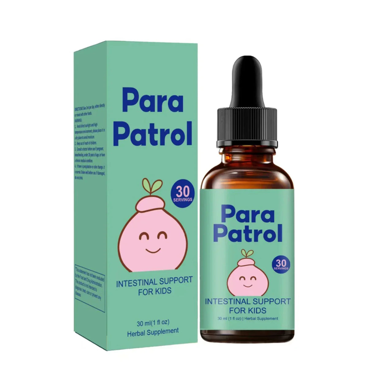 Thermabuild | Children's Digestive Support Liquid Drops - Herbal Intestinal Health Supplement for Kids - Safe and Mild Formula for Healthy Digestion - 30ml