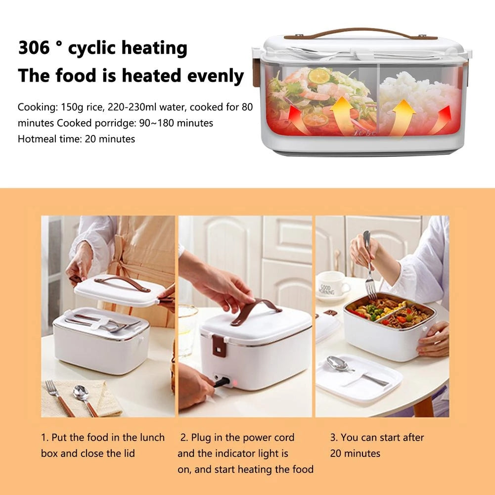 Thermabuild | 3-In-1 Electric Lunch Box