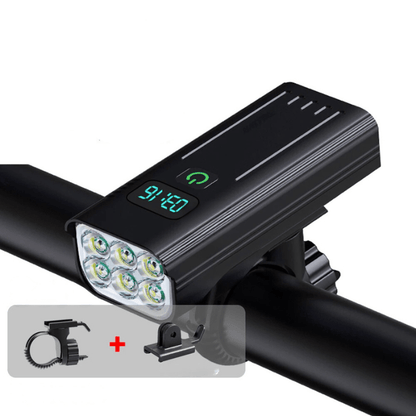 Thermabuild | 5000 Lumen Bike Light with 12 LEDs & USB-C Rechargeable Battery