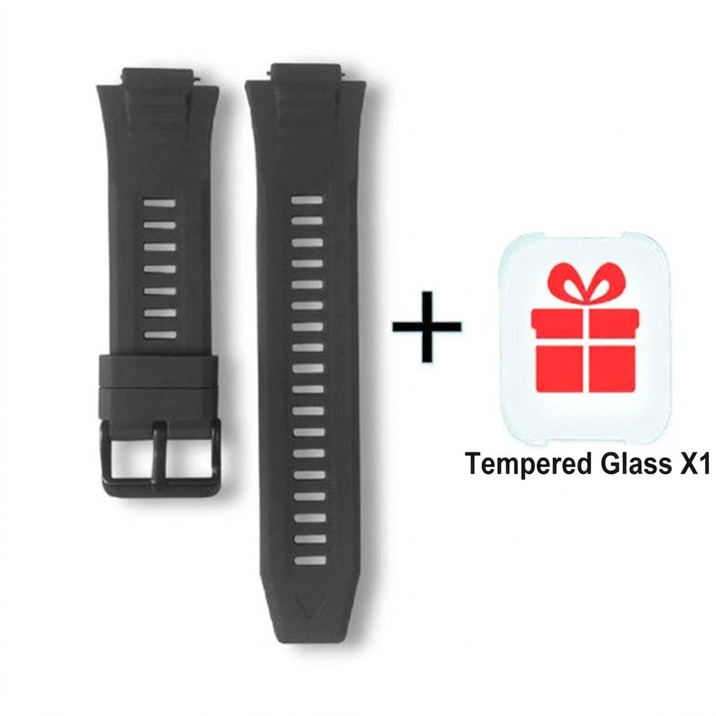 Thermabuild | Military Smartwatch for Men - Waterproof IP68 Rugged Fitness Tracker with Bluetooth Calling, Heart Rate Monitor and 110 Sports Modes