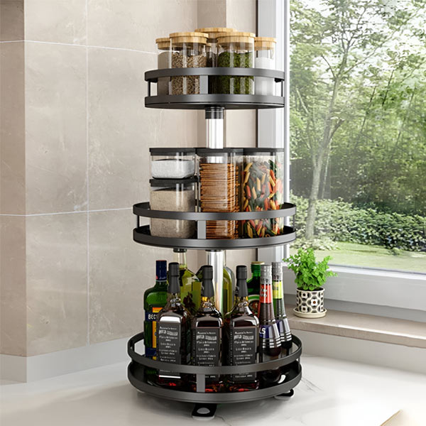 Thermabuild | 3-Tier Swivel Metal Organizer