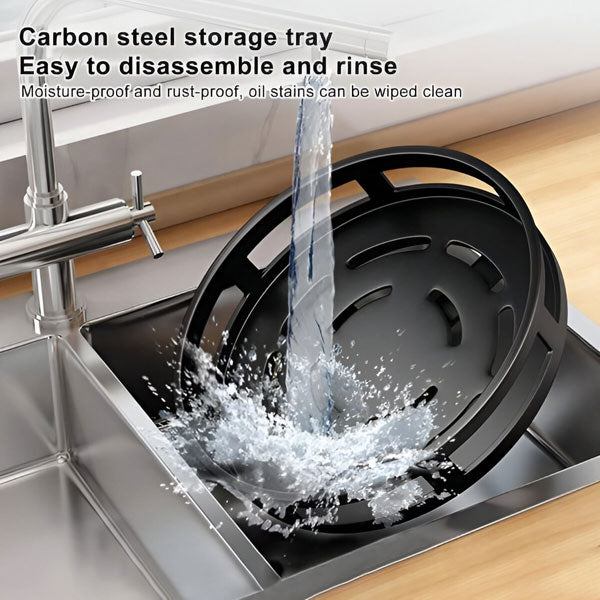 Thermabuild | 3-Tier Swivel Metal Organizer