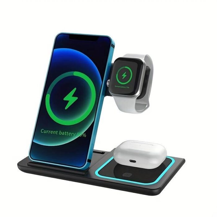 Thermabuild | 3-in-1 Wireless Induction Charger for iPhone
