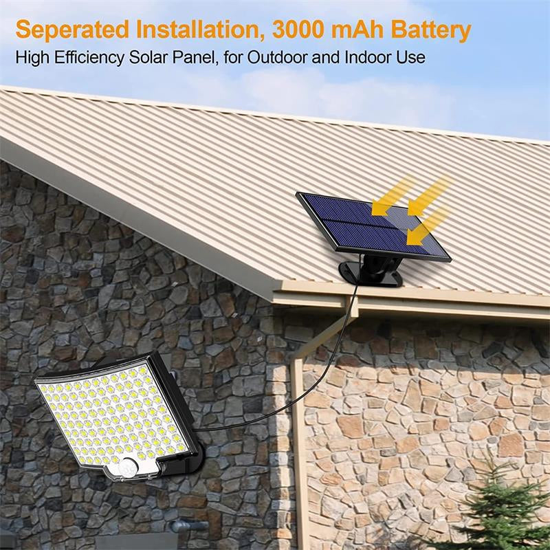 Thermabuild | 106 LED Solar Outdoor Light With Motion Sensor