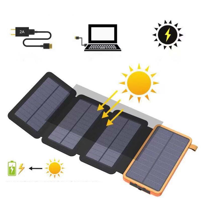 Thermabuild | 25000mAh high-performance solar power bank - quick charge