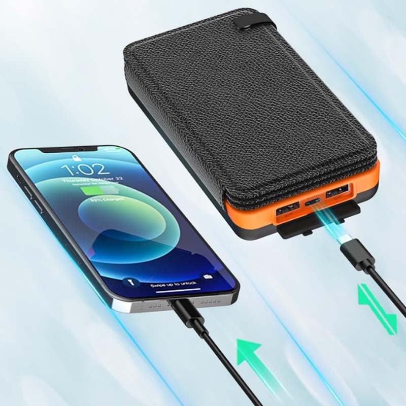 Thermabuild | 25000mAh high-performance solar power bank - quick charge