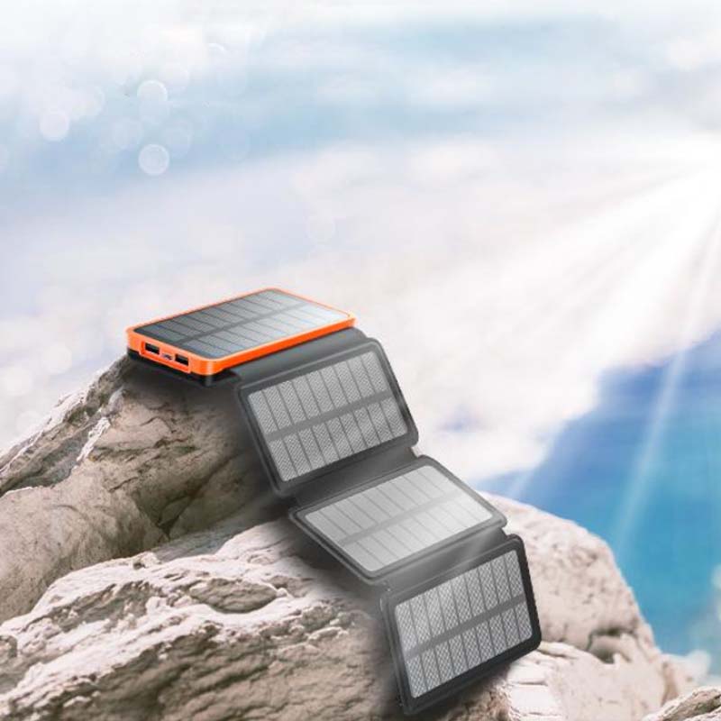 Thermabuild | 25000mAh high-performance solar power bank - quick charge