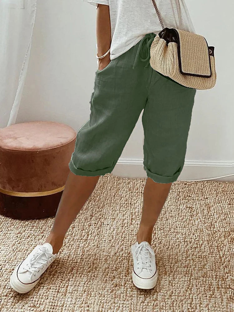 Thermabuild | Breathable Linen Shorts
