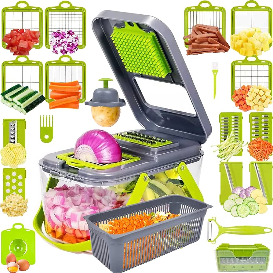 Thermabuild | 18-In-1 Vegetable Slicer