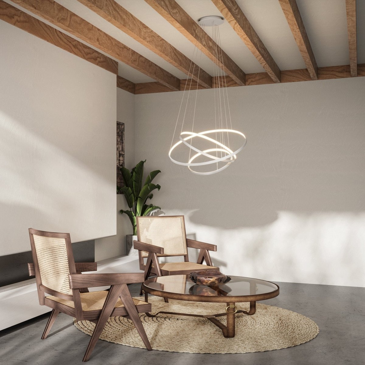 Thermabuild | LED Modern Ring Ceiling Light Dimmable