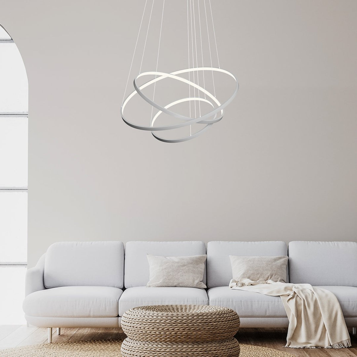 Thermabuild | LED Modern Ring Ceiling Light Dimmable