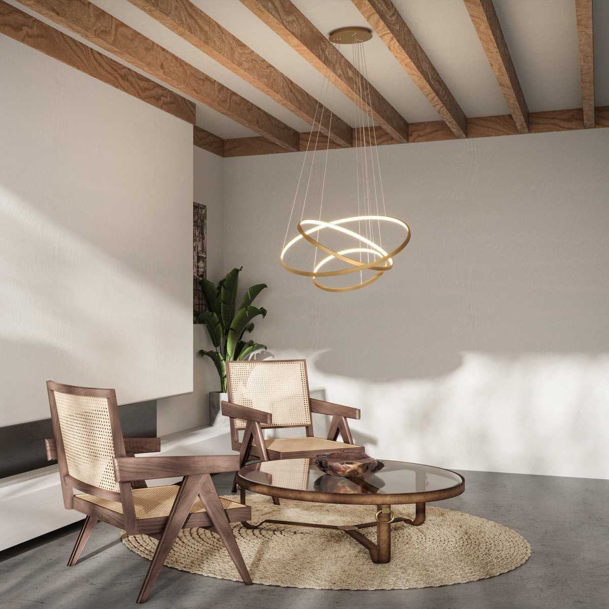 Thermabuild | LED Modern Ring Ceiling Light Dimmable
