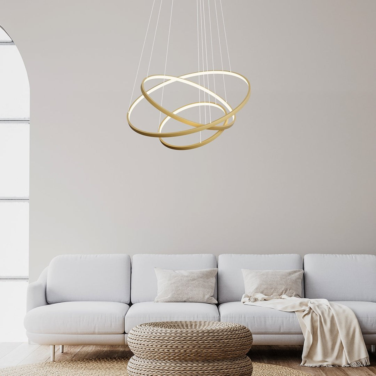 Thermabuild | LED Modern Ring Ceiling Light Dimmable