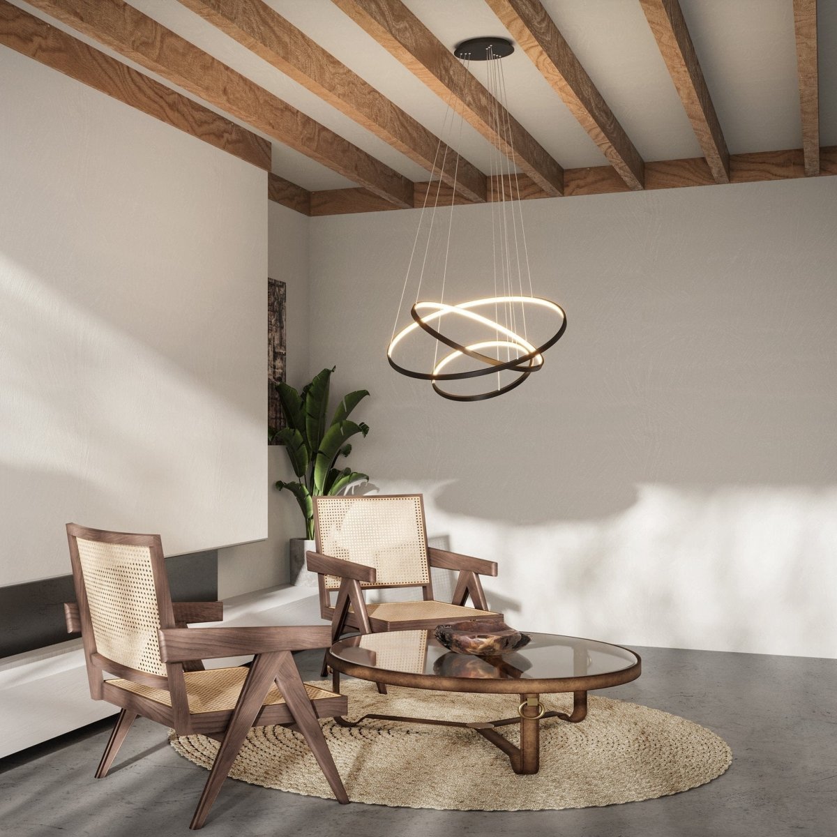 Thermabuild | LED Modern Ring Ceiling Light Dimmable