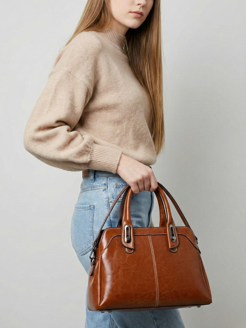 Thermabuild | Ladies leather work bag