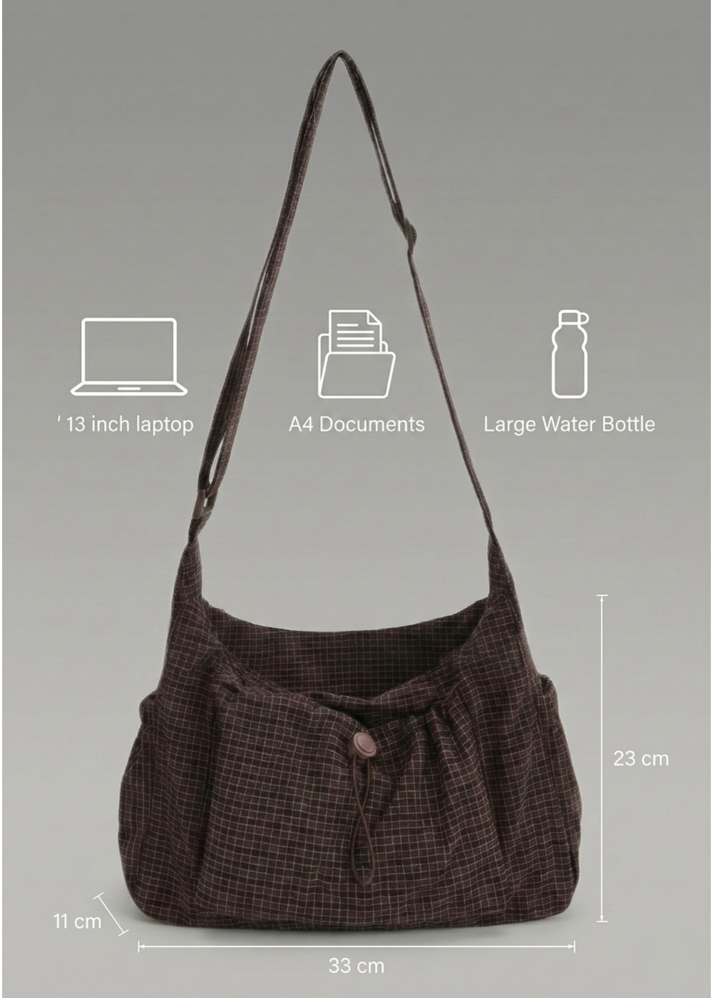 Thermabuild | Large Nylon handbag for school