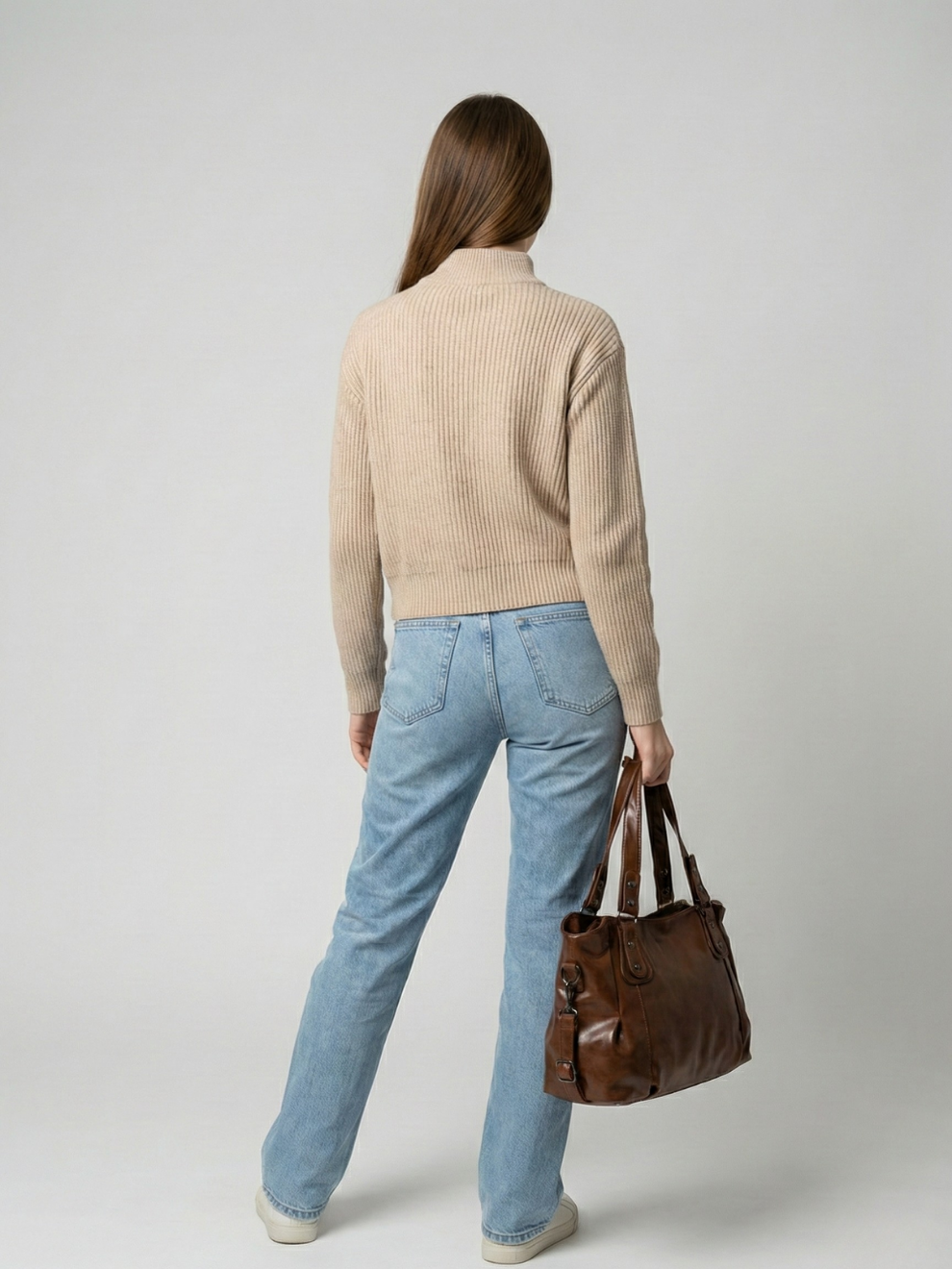 Thermabuild | Large brown handbag for school