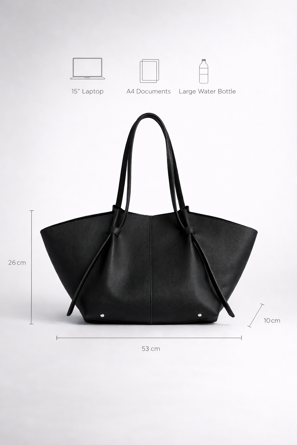 Thermabuild | Large leather tote bag for work