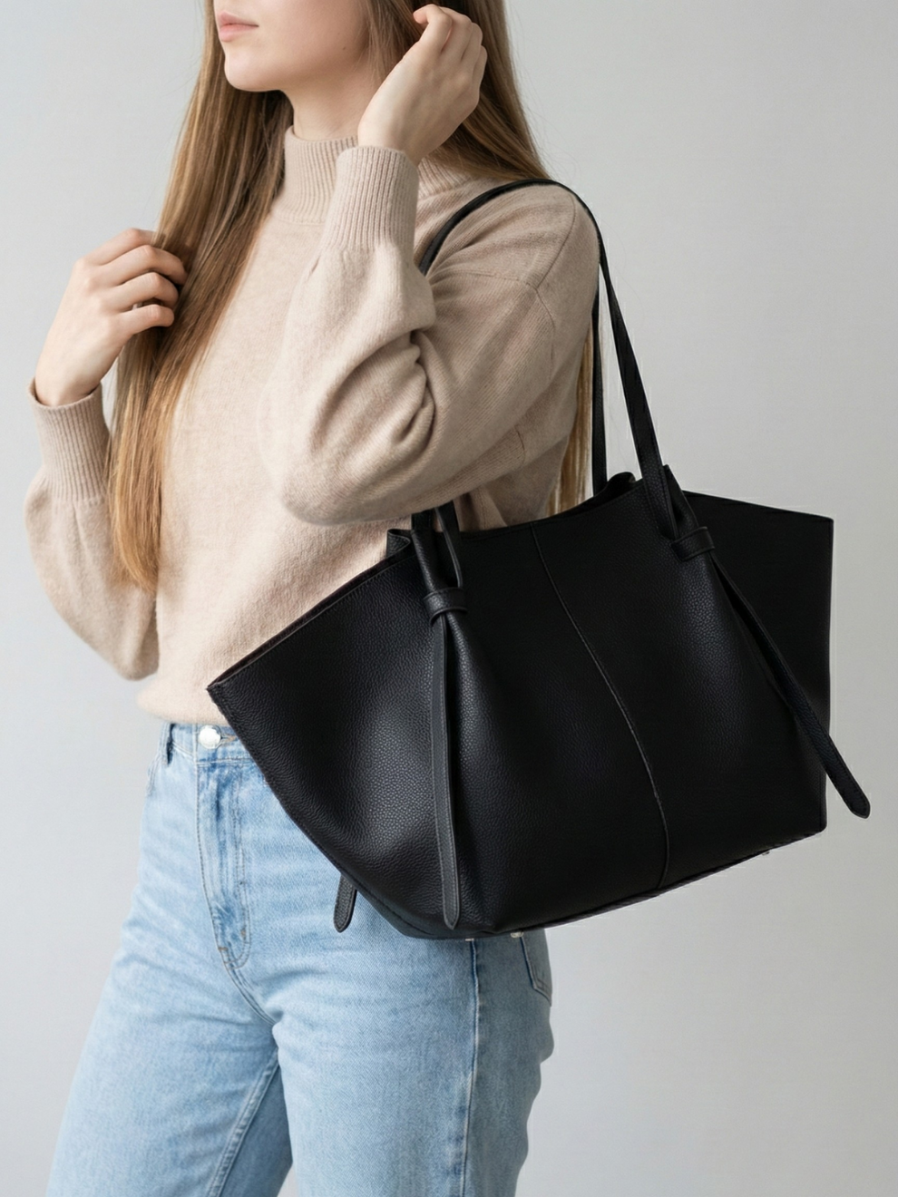 Thermabuild | Large leather tote bag for work