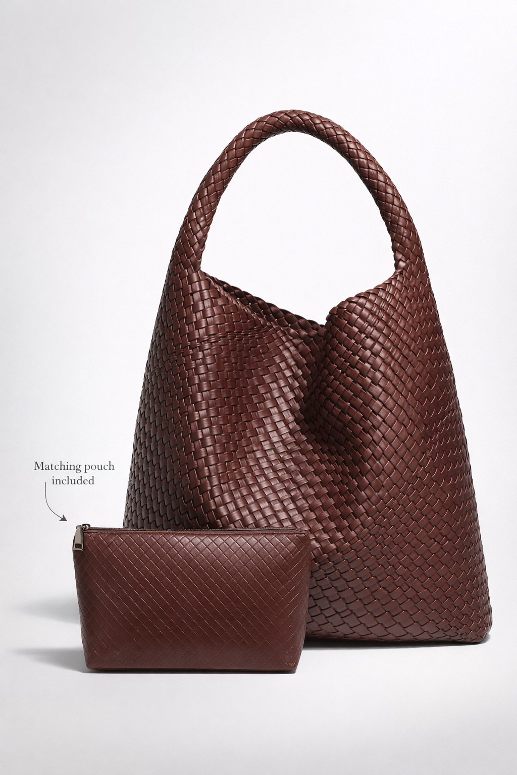 Thermabuild | Woven Leather work bag for ladies