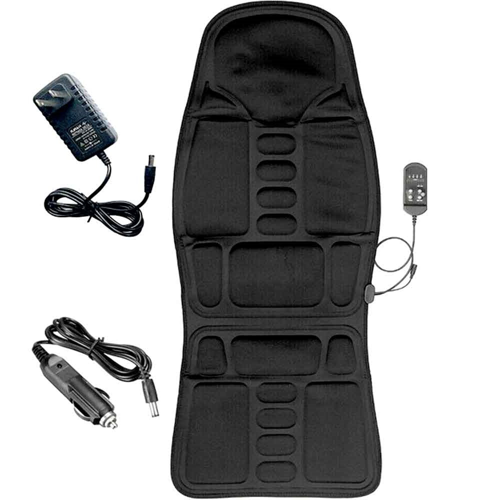 Thermabuild | 8 Mode Massage Chair Pad With Heated Back Neck Cushion For Car & Home