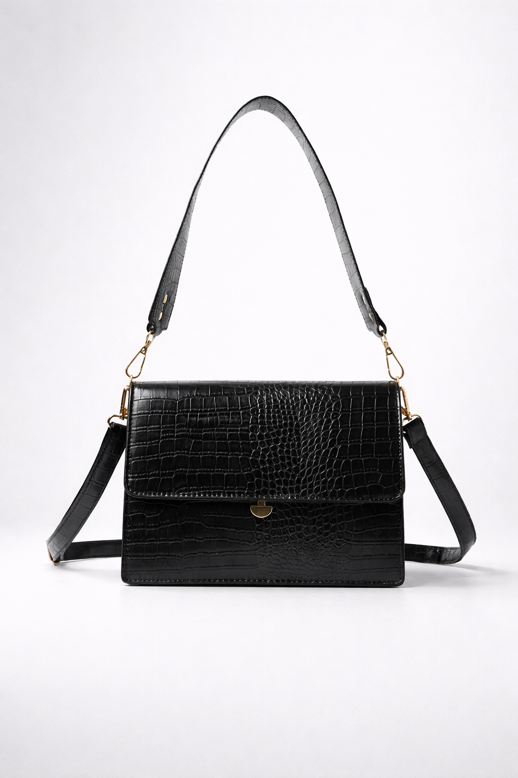 Thermabuild | Mini black crossbody bag for work