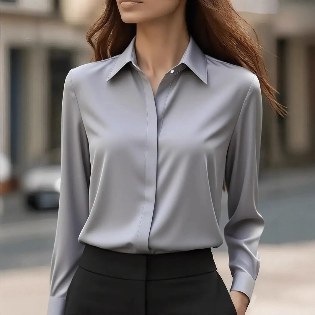 Thermabuild | Women's Silk Blouse