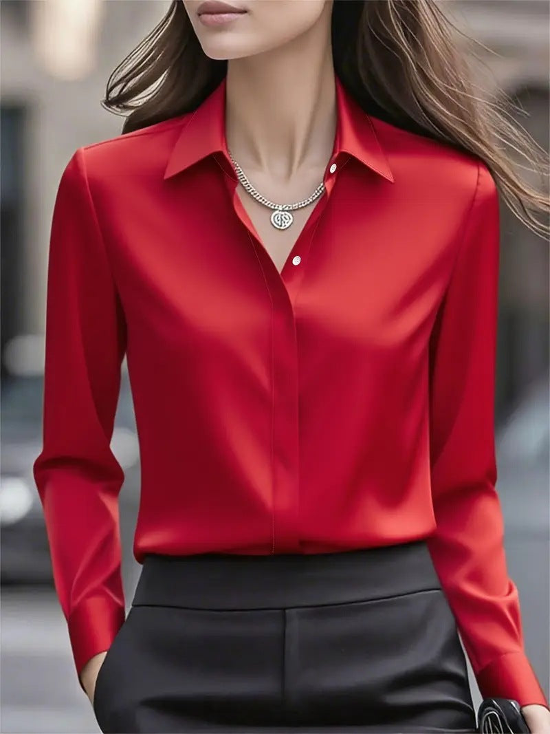 Thermabuild | Women's Silk Blouse