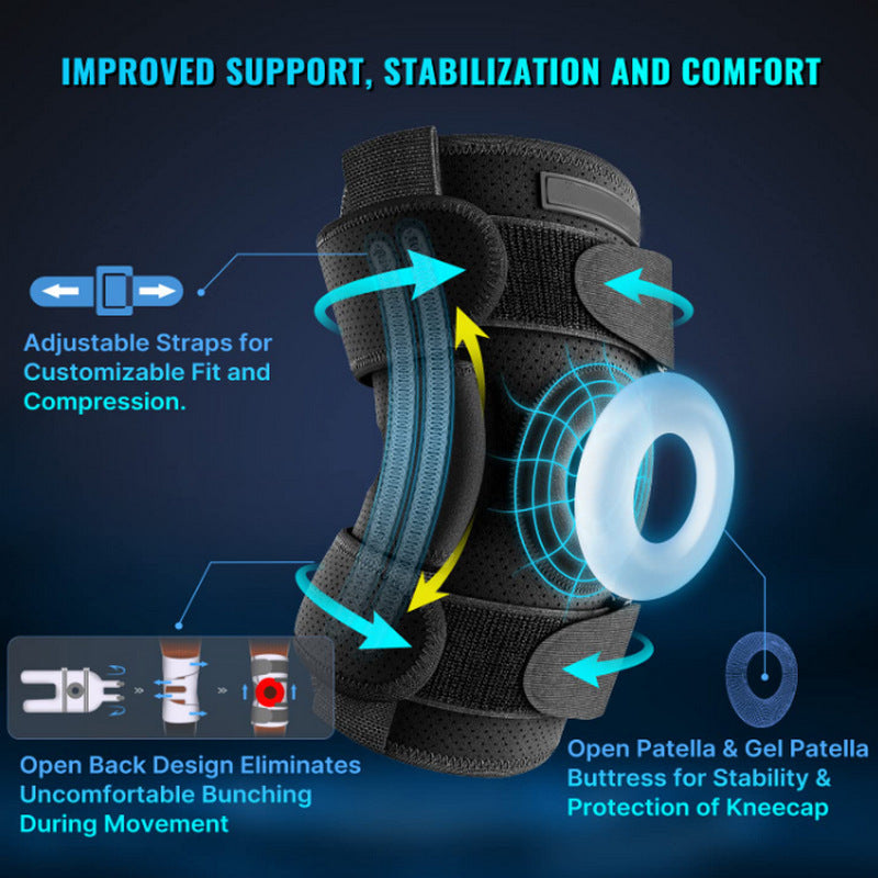 Thermabuild | Adjustable Hinged Knee Brace For Meniscus Tear