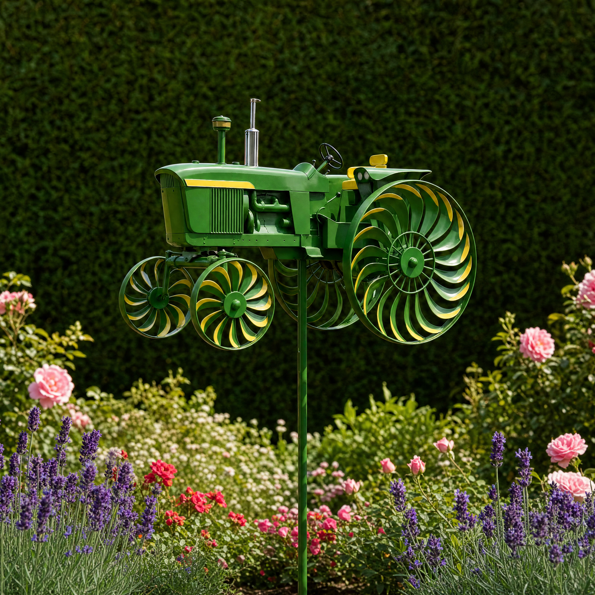 Thermabuild | Handmade Tractor Wind Spinner