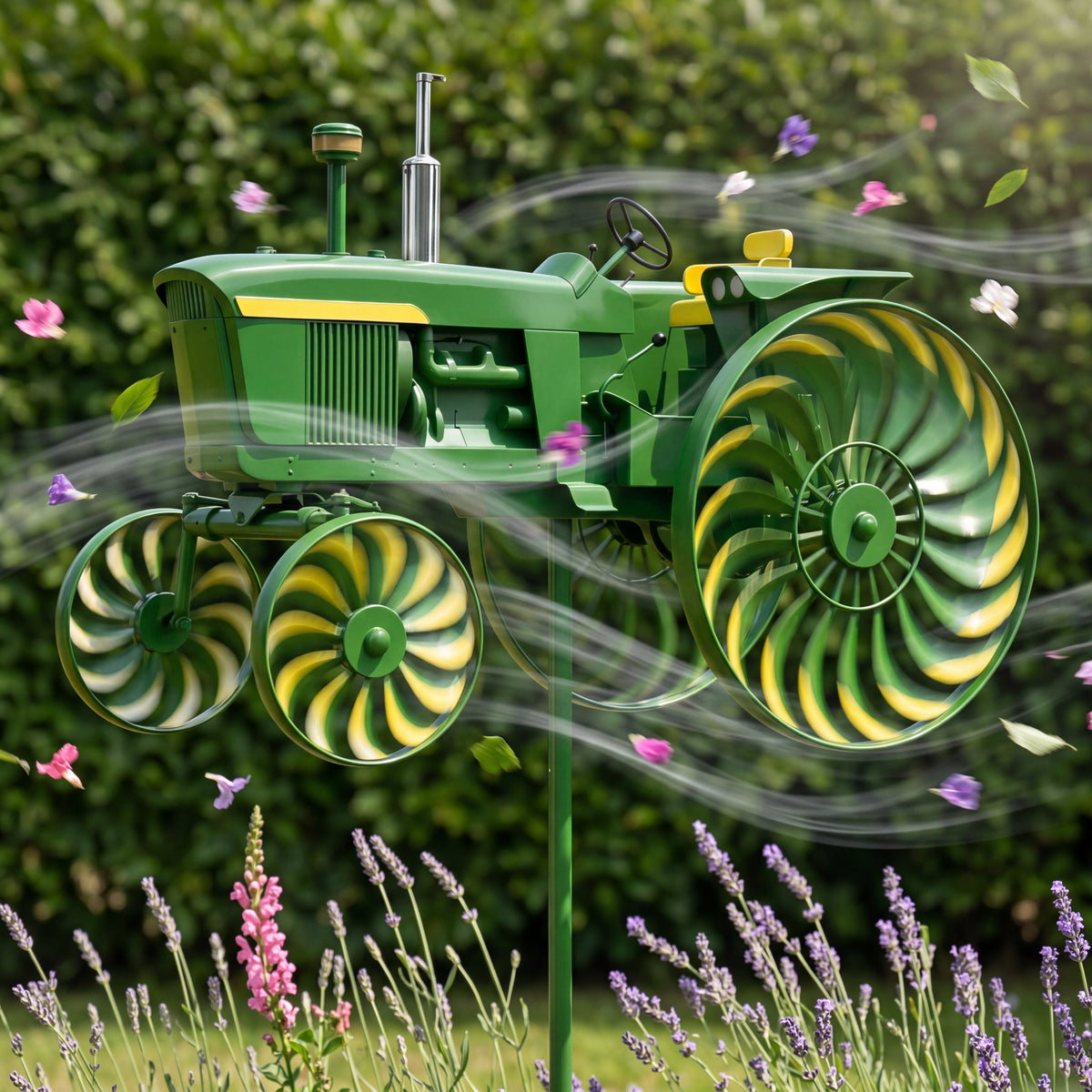 Thermabuild | Handmade Tractor Wind Spinner
