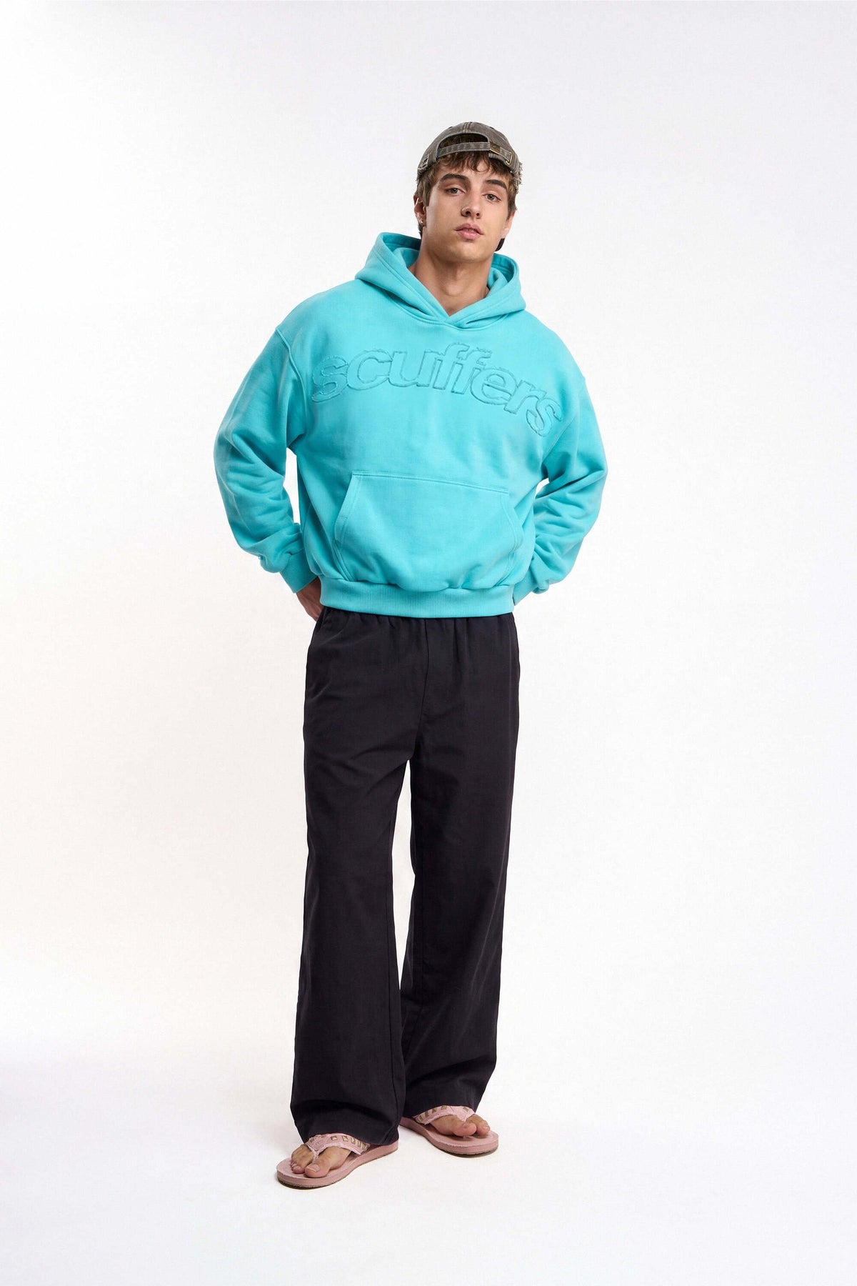 Thermabuild | Unisex Raw Hem Hoodie