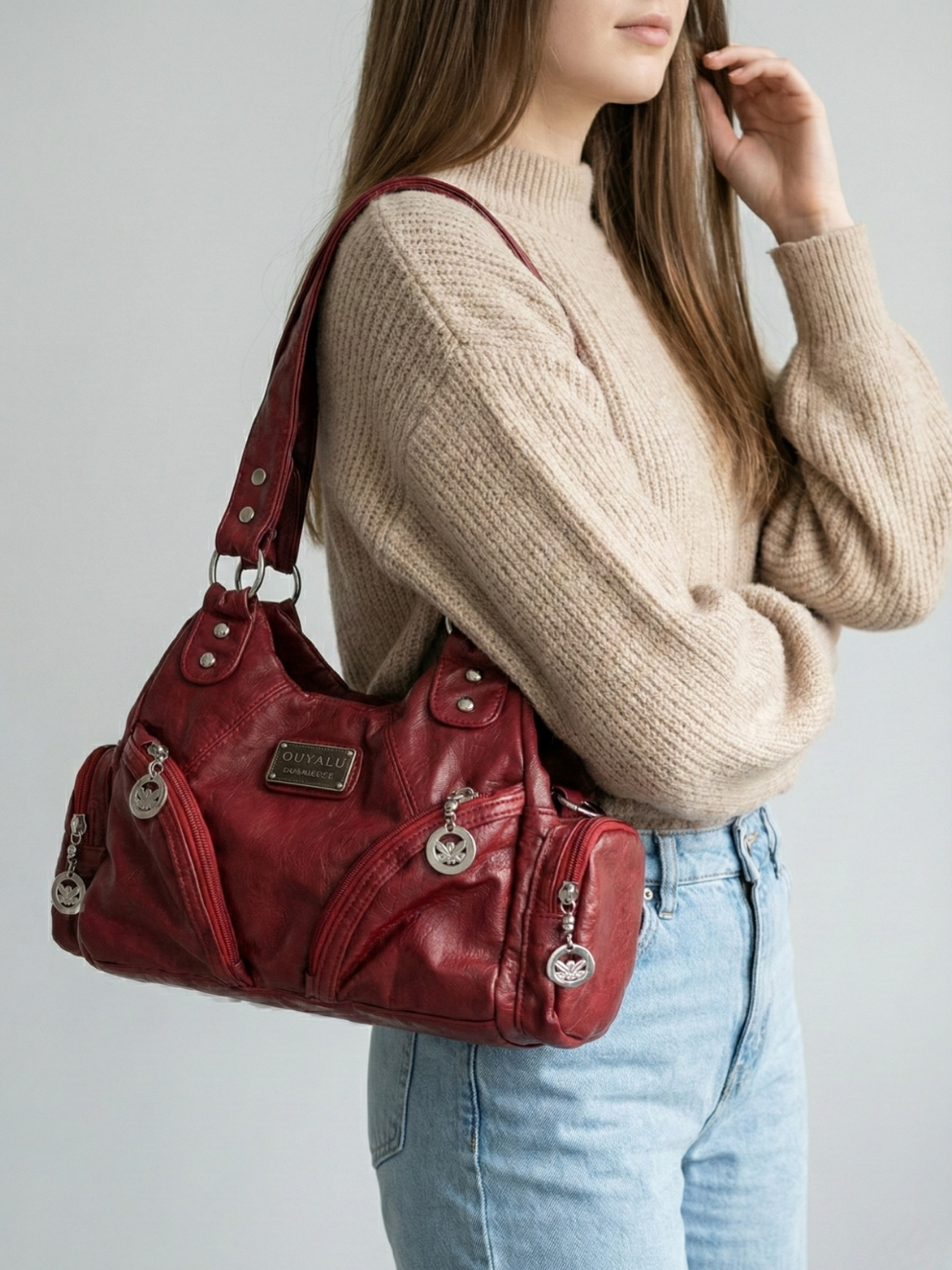 Thermabuild | Ruby Ember small handbag for school