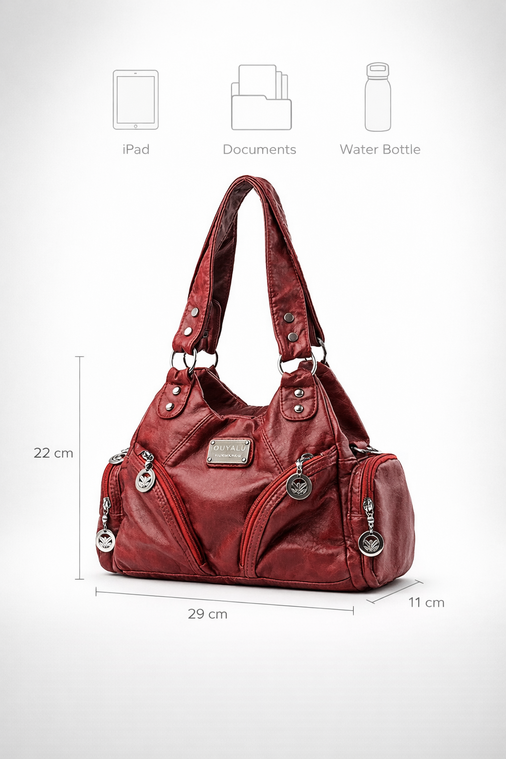 Thermabuild | Ruby Ember small handbag for school