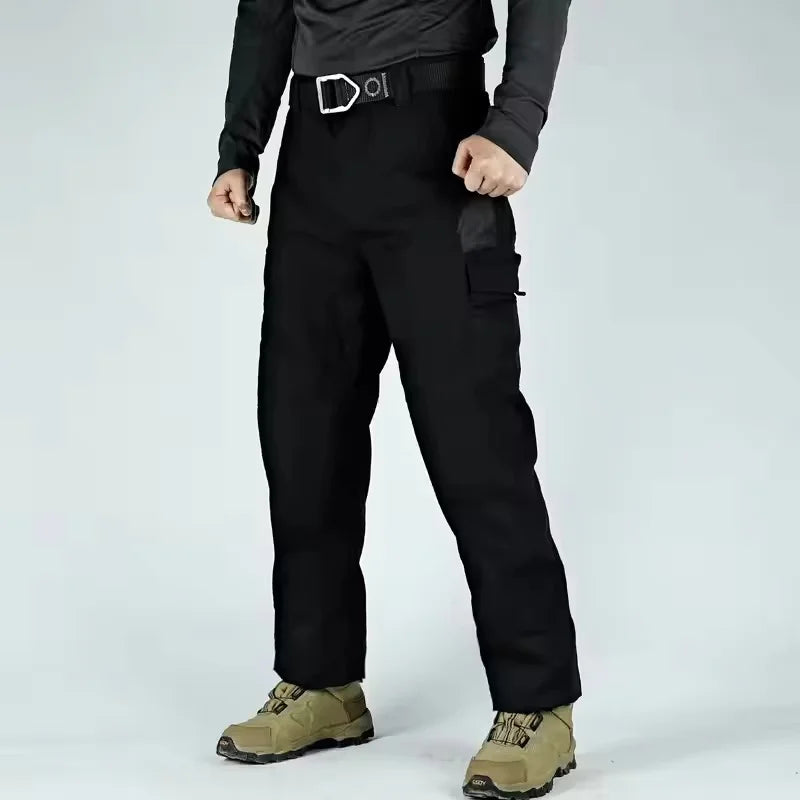 Thermabuild | Men's Multi-Pocket Cargo Work Pants – Waterproof Outdoor Hiking Trousers, S–XXXL