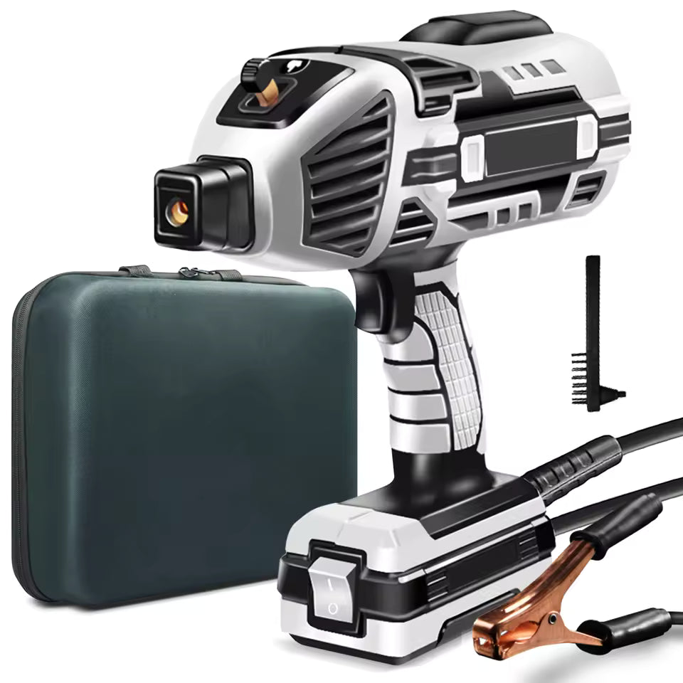 Thermabuild | Portable Handheld ARC Welding Machine 220V - Mini Inverter Welder for Steel and Aluminum - 120A Digital Display All-in-One Stick Welder - Unisex