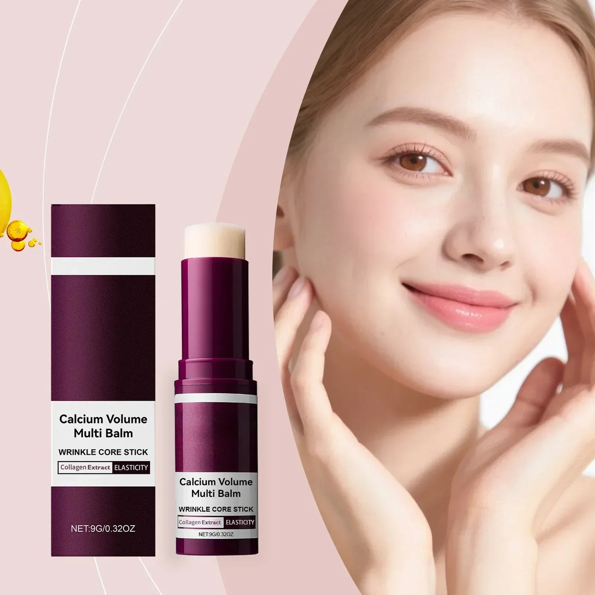 Thermabuild | Collagen Moisturizing Balm Stick for Face and Neck – Hydrating Skin Stick for Use Before Makeup