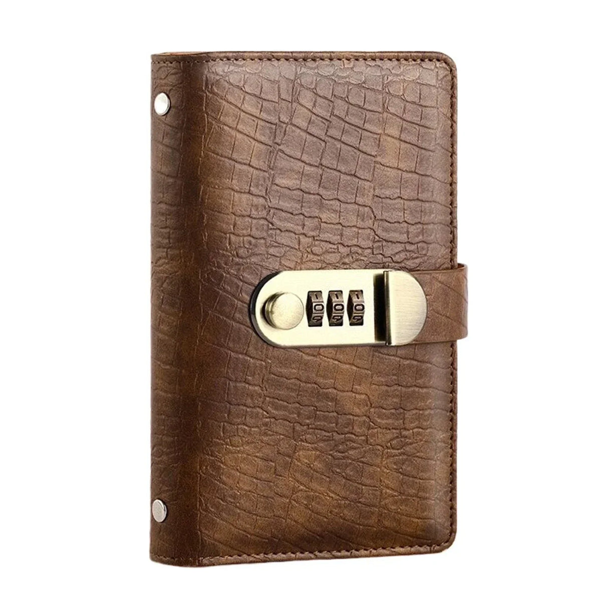 Thermabuild | 100 Envelope Savings Challenge Binder with Cash Envelopes and Combination Lock – PU Leather