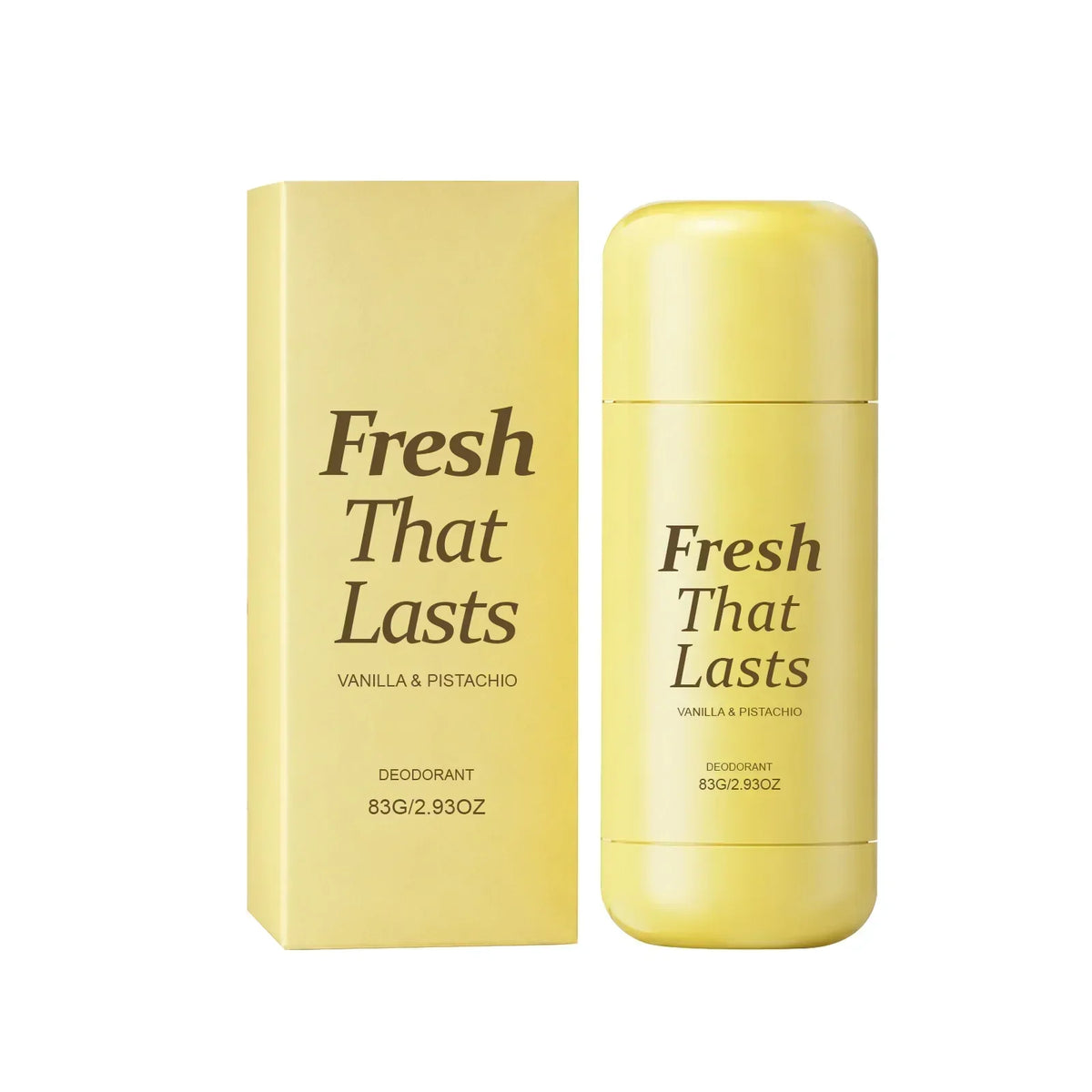 Thermabuild | Deodorant Vanilla & Pistachio Fresh That Lasts | 24 Hour Odor Control, No Aluminum, Baking Soda, Parabens, Phthalates, Ethanol | Brightening & Smoothing for Dark Underarms with Kojic Acid & Turmeric | Korean Skincare, K-Beauty