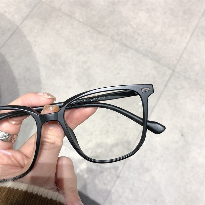 Thermabuild | Unisex Myopia Prescription Glasses with Blue Light Blocking Lenses - Lightweight Plastic Frame Eyewear for Nearsighted Vision Correction