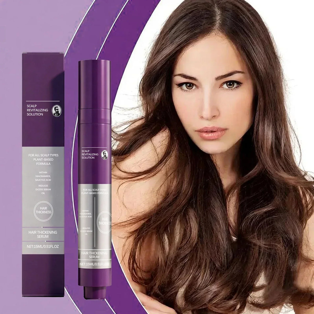Thermabuild | Nourishing Hair Serum 15ml – Smoothing Anti-Frizz Hair Essence for Shine