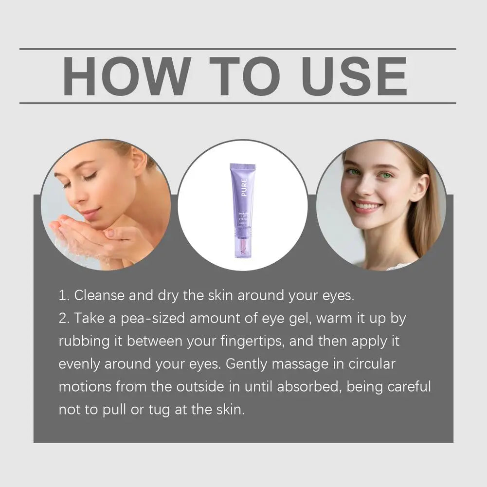 Thermabuild | Collagen Eye Gel Cream 10g – Lightweight Moisturizing Eye Cream for Day and Night